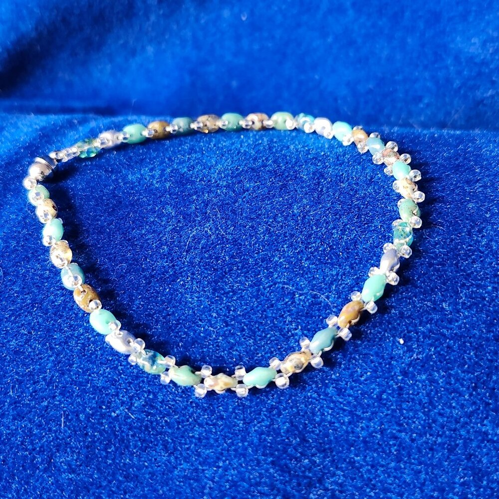 Natural Tones Dual Bead Bracelet